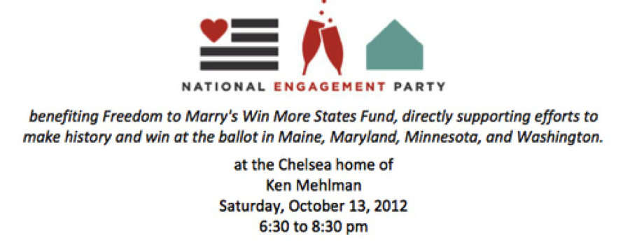 Ken Mehlman Hosts Freedom to Marry Event