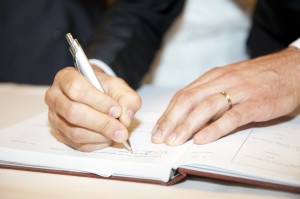 marriage certificate