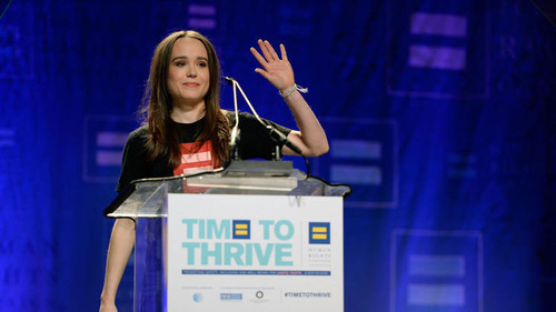 Ellen Page Comes Out on Valentine’s Day, The World Swoons