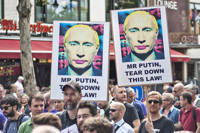 Russian Police Detain LGBT Rights Activists in St. Petersburg