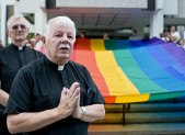 Gay Vatican Priest Fired Father John Joseph Reid and Father Lawrence Turner are Catholic priests that fell in love with each other and married in Massachusetts.