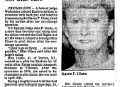 True Transgeder Stories Are Waiting To Be Told Karen Ulane was a aviator in the Vietnam War and a pilot for Eastern Airlines before she was fired for her gender transition.