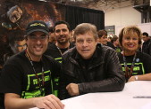 Mark Hamill Is Okay With Luke Skywalker Being Gay Mark Hamill at New Your Comic Con 2011 with the creative team from NEW-GEN.