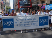 LGBT Seniors Struggle with Visibility, Ageism, and Homophobia LGBT seniors are often forced back into the closet when they need medical services or enter senior housing.
