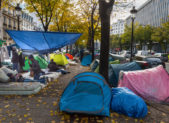 Study Shows How Being Poor Is Bad For Your Health A homeless camp.