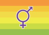 Children’s Gender Identity Hotline Sees Huge Spike in Calls An image of a male and female symbol combined into one.
