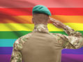 LGBT Groups Fear James Mattis Will Roll-Back Protections for Transgender Troops A military service member salutes the rainbow LGBT flag.