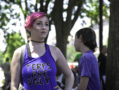 TERFs Hurt Trans Women Even More Than Right-Wingers A woman at a Pride festival wearing a shirt that reads, "TERFs are ugly."
