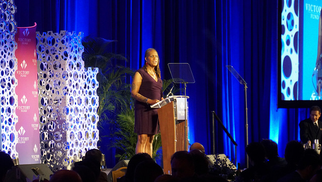 A photo of Andrea Jenkins, a black trans woman.