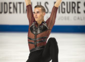 Record Number of Openly Gay Athletes at the Winter Olympics American figure skater Adam Rippon (who has come out as gay) competing in the 2018 Winter Olympics.