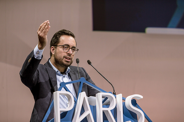 A photo of Mounir Mahjoubi, France's Secretary of State for Digital Affairs.