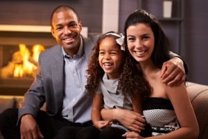 interracial family