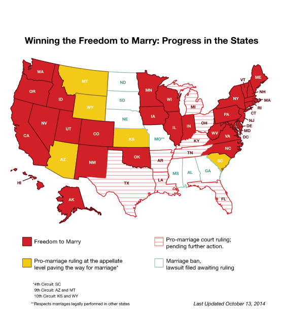 marriage equality map